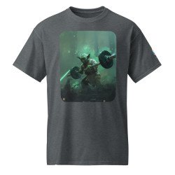 GYMRAT 002 YODA MAESTRO DE LA BARRA 01 (SIMPLE) - UNISEX Camiseta DryBlend®