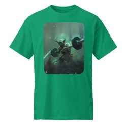 GYMRAT 002 YODA MAESTRO DE LA BARRA 01 (SIMPLE) - UNISEX Camiseta DryBlend®