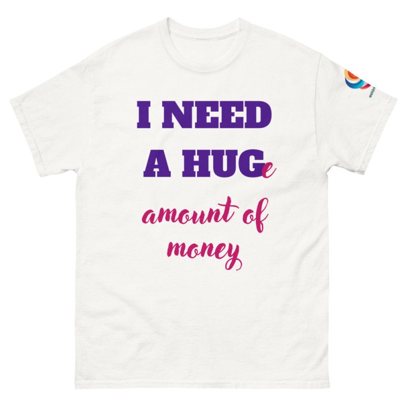 V0003 I NEED A HUG - UNISEX Camiseta clásica (colores claros) V0003 I NEED A HUG - UNISEX Camiseta clásica (colores claros)