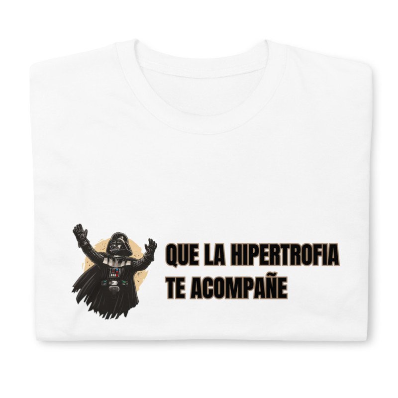 GYMRAT 008 que la hipertrofia te acompañe (BASIC) UNISEX Camiseta de manga corta GYMRAT 008 que la hipertrofia te acompañe (BASIC) UNISEX Camiseta de manga corta
