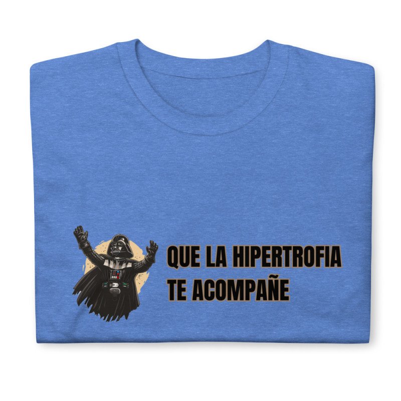 GYMRAT 008 QUE LA HIPERTROFIA TE ACOMPAÑE (basic) - Unisex Camiseta de manga corta