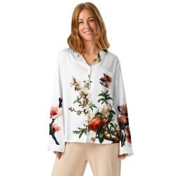 NATURAL 004 Pijama de manga larga para mujer
