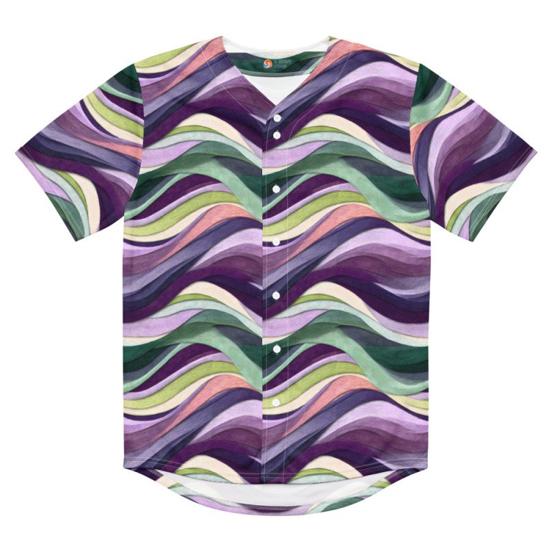 DESLUMBRANTE 002 - Camisa de béisbol reciclada