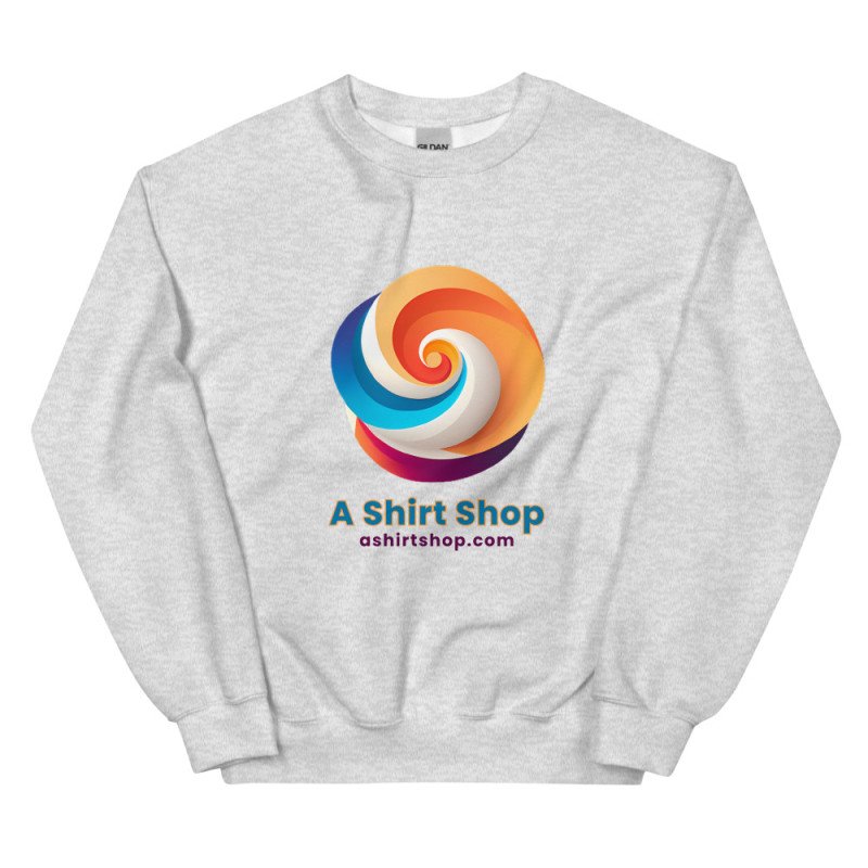 A Shirt Shop Sudadera unisex (colores claros, logo normal) A Shirt Shop Sudadera unisex (colores claros, logo normal)