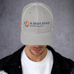 A Shirt Shop Gorra tipo trucker (colores claros, logo normal)