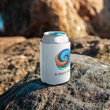 A Shirt Shop Enfriador de latas (logo invertido)