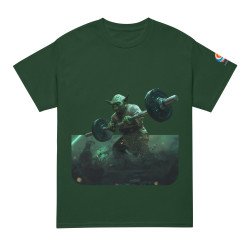 GYMRAT 002 YODA MAESTRO DE LA BARRA 01 - UNISEX Camiseta DryBlend®