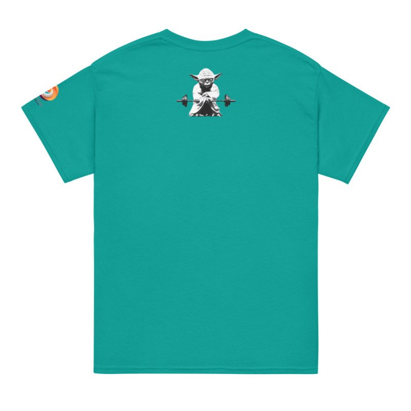 GYMRAT 002 YODA MAESTRO DE LA BARRA 01 - UNISEX Camiseta DryBlend® GYMRAT 002 YODA MAESTRO DE LA BARRA 01 - UNISEX Camiseta DryBlend®